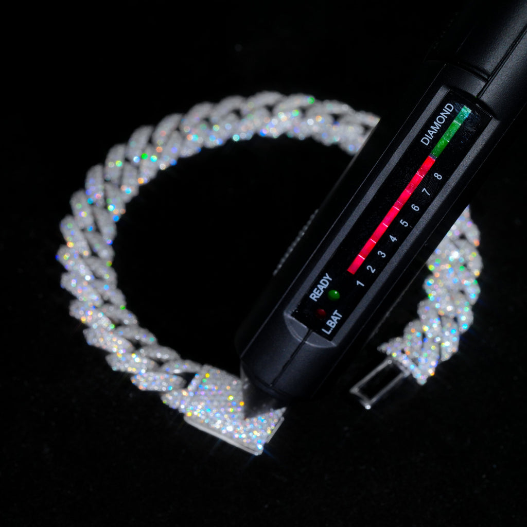 VVS MOISSANITE 10MM CUBAN BRACELET