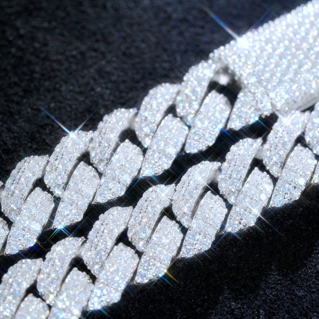 VVS MOISSANITE 10MM CUBAN BRACELET
