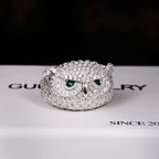 Iced Owl Ring