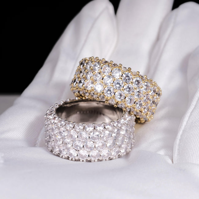 5 Row Eternity Ring Main Image