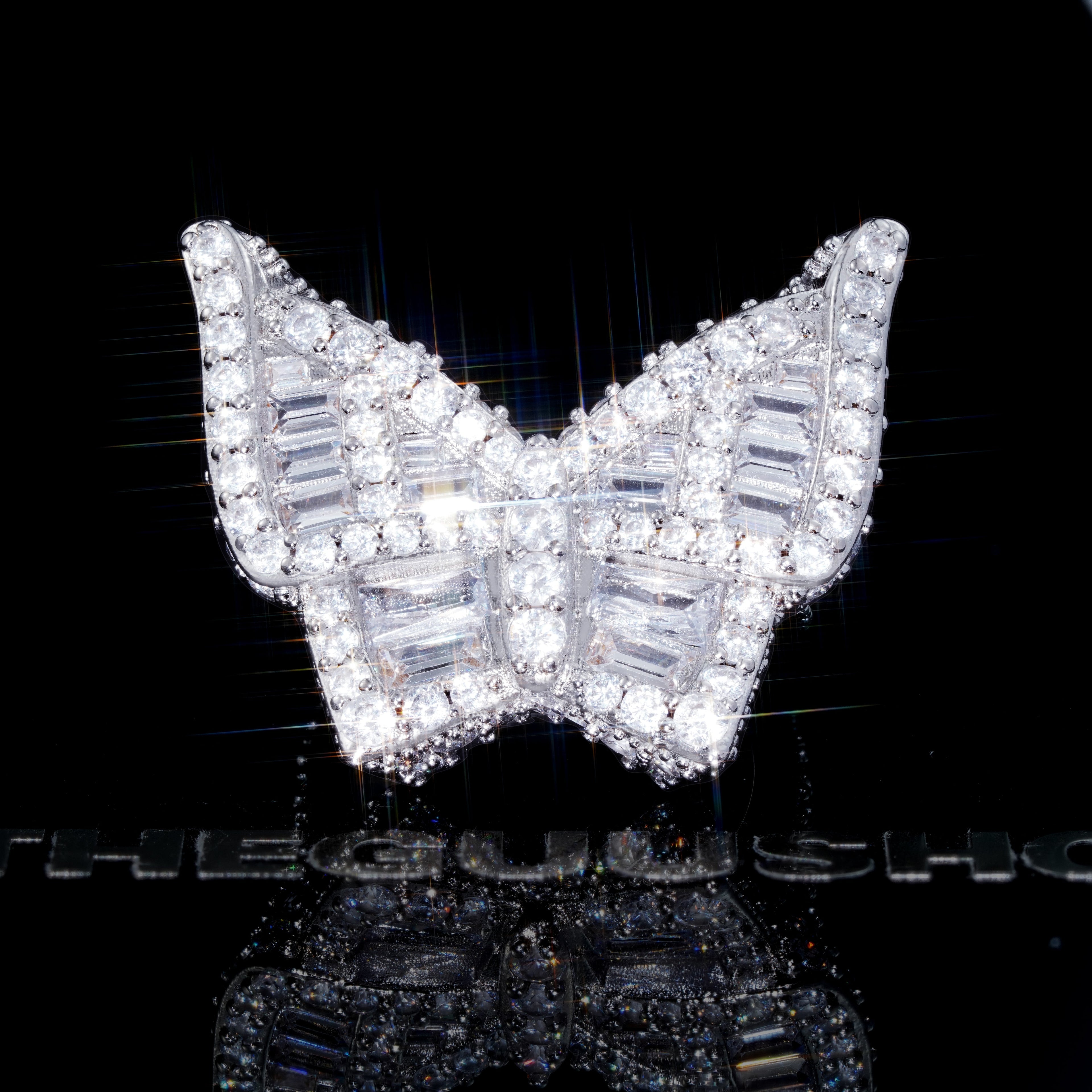 18k Gold-Plated CZ Hip Hop Butterfly Ring