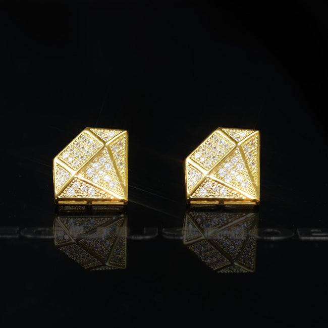 CZ  Environmental Protection Copper Earrings Hover Image