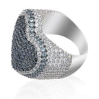 NEW ARRIVAL! 18K Gold-Plated AAA CZ Love Ring