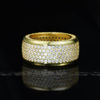 Micro-inlay BlingBling Hip Hop Ring