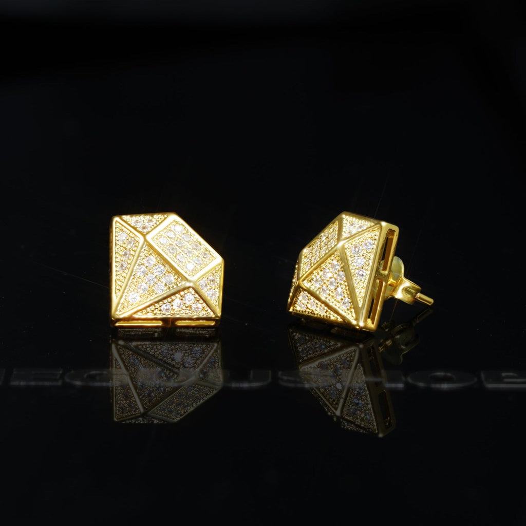 CZ  Environmental Protection Copper Earrings