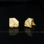 CZ  Environmental Protection Copper Earrings