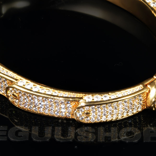 18K Gold-Plated Micro-inlay AAA CZ Hot Wheels Bracelet Main Image