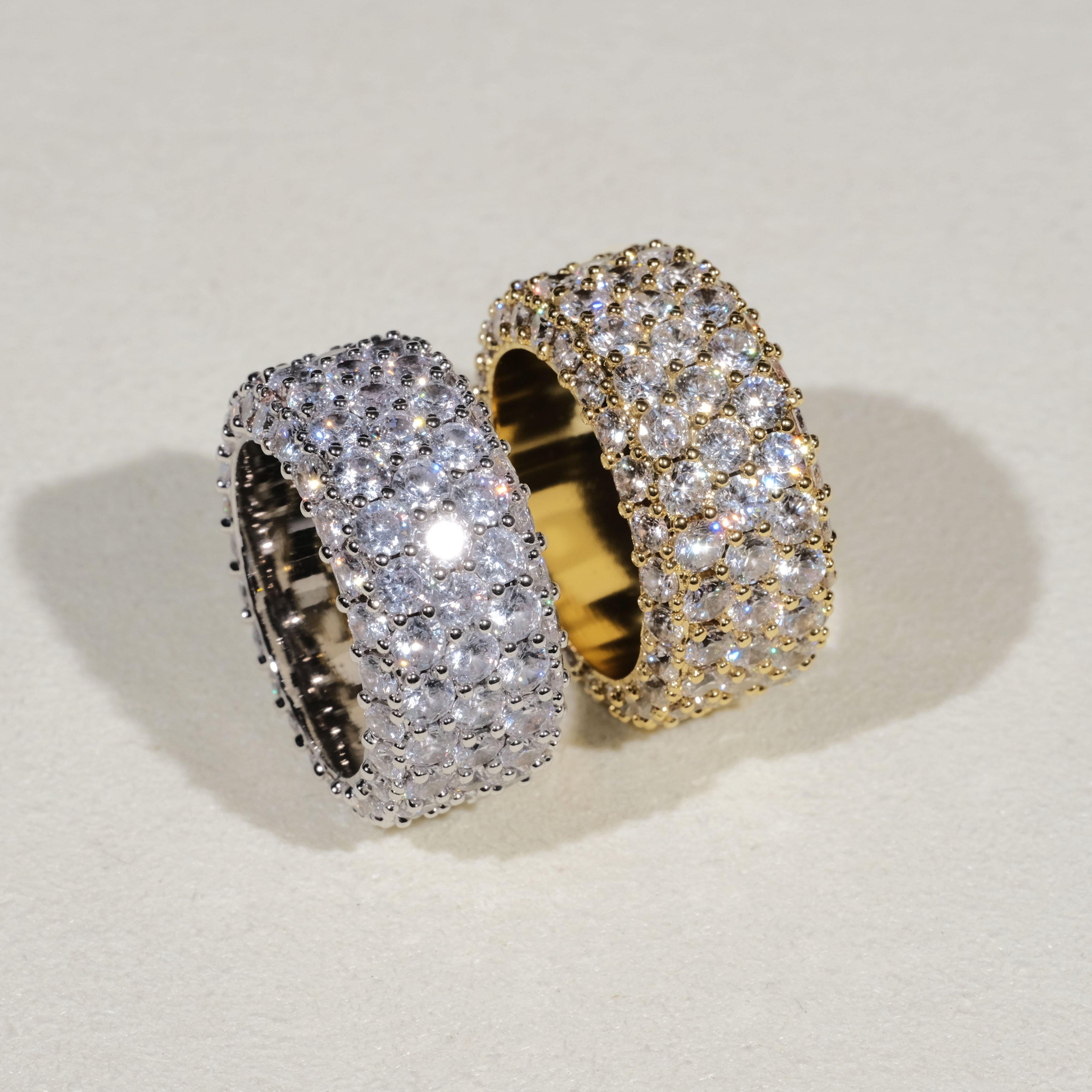 5 Row Eternity Ring