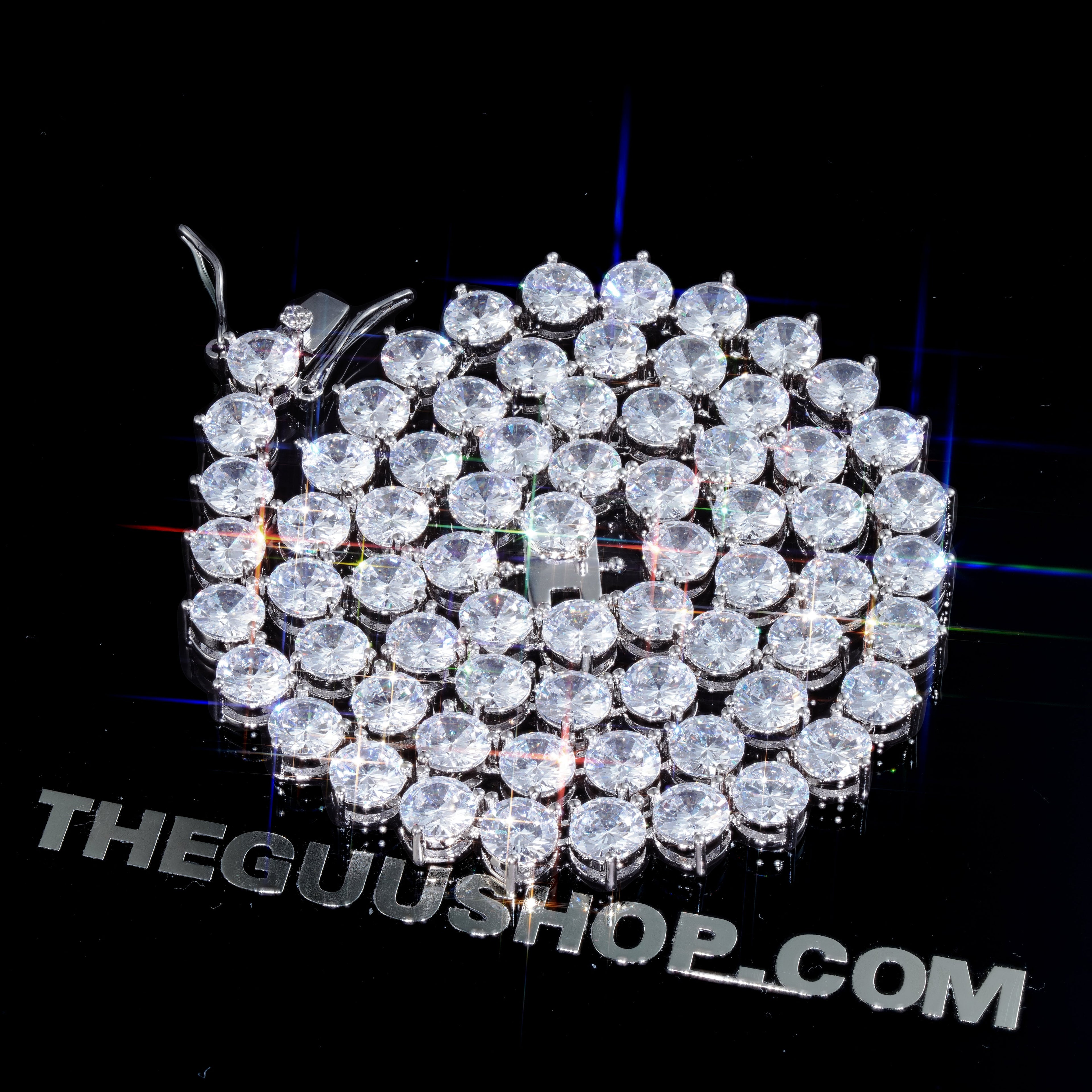 Alloy Micro-inlay Rhinestone Single Row Necklace