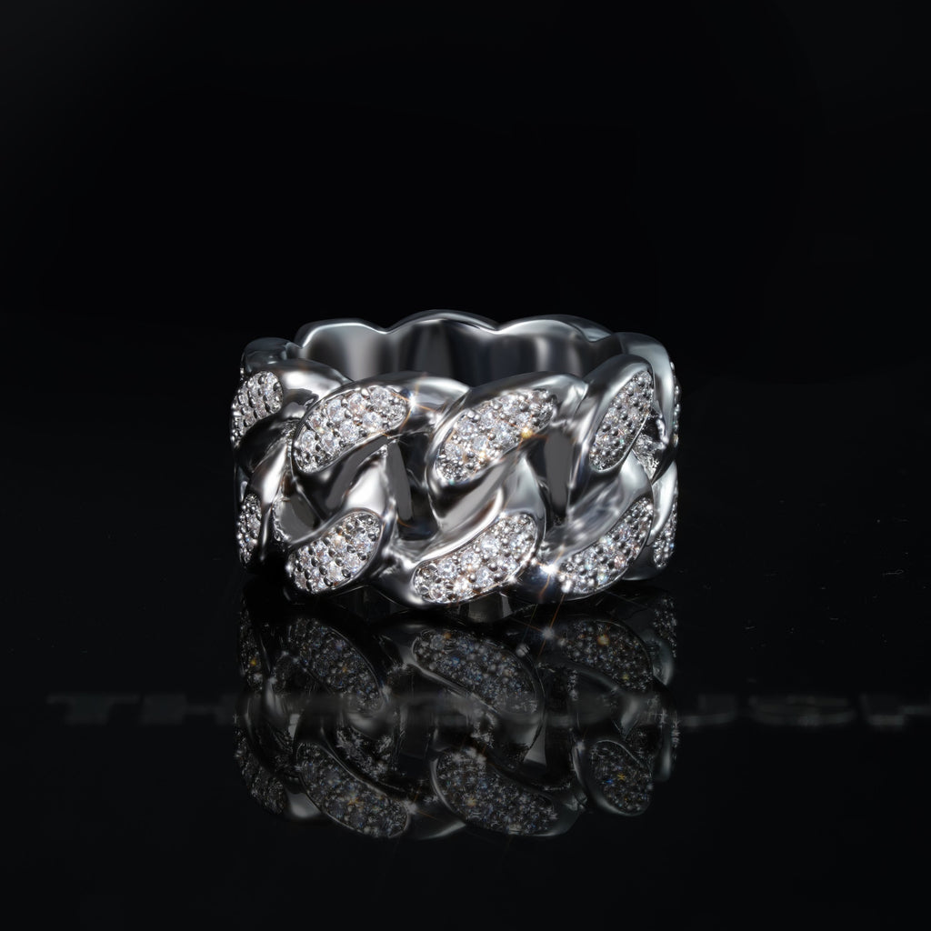 Official Limited 18K Gold-Plated Micro-inlay CZ Ring