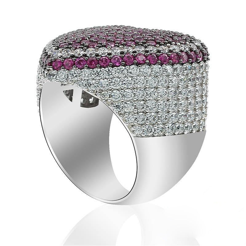 NEW ARRIVAL! 18K Gold-Plated AAA CZ Love Ring