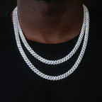 VVS Moissanite 8.5MM Cuban Link Chain