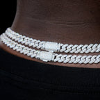VVS Moissanite 8.5MM Cuban Link Chain