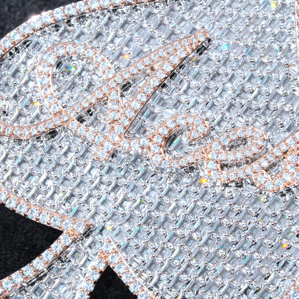 ACE Spade Baguette Iced Necklace