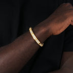 18K Gold-Plated Micro-inlay AAA CZ Hot Wheels Bracelet