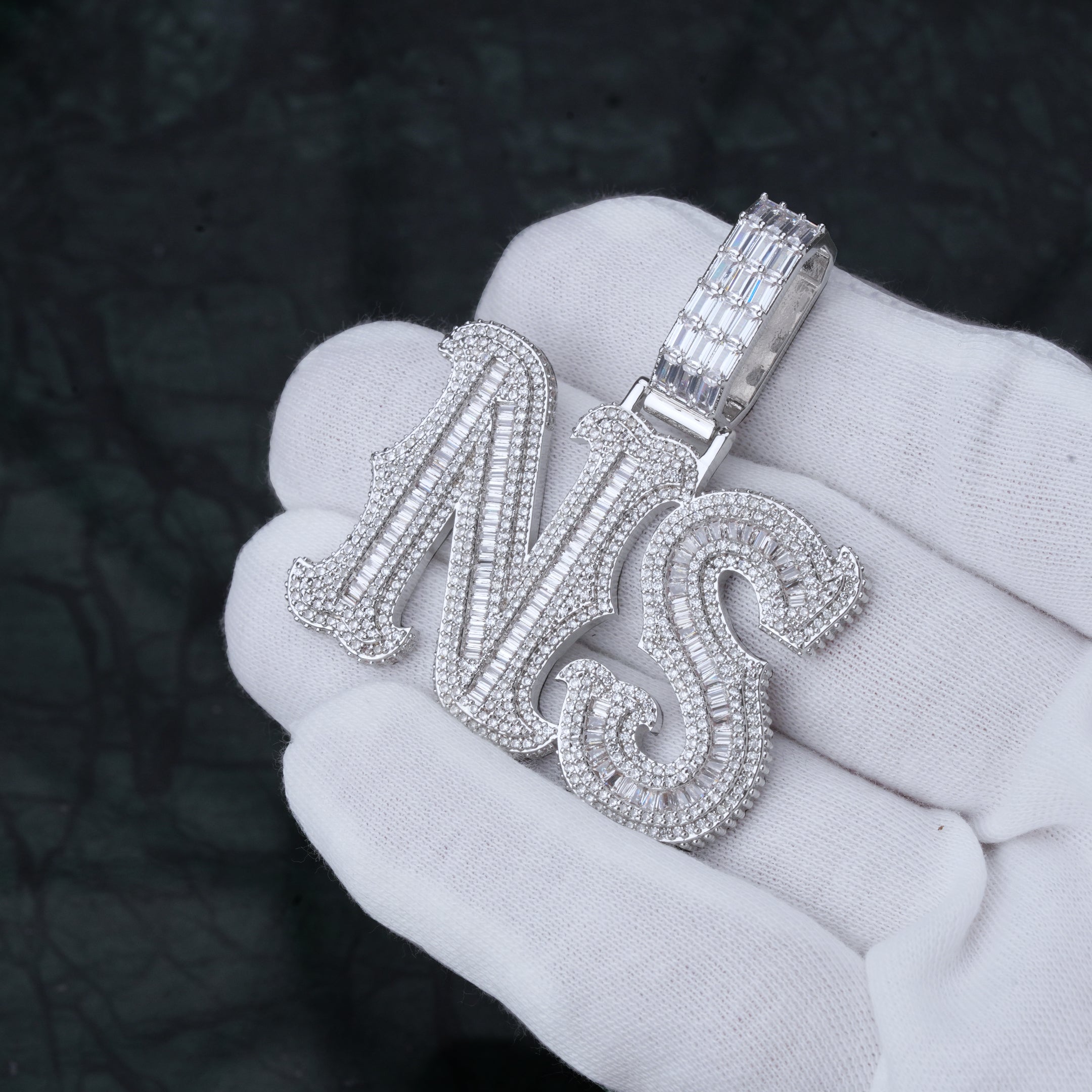 Custom Letters Freibeuter Font Necklace