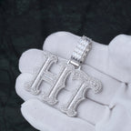 Custom Letters Freibeuter Font Necklace
