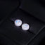 925s VVS1 Moissanite Cluster Halo Earrings