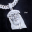 925S & VVS Moissanite Jesus In White Gold
