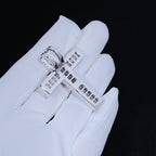 Jesus Crucifix Baguette Cross Necklace