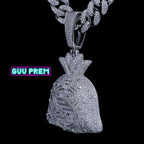 Big Size Money Bag Necklace