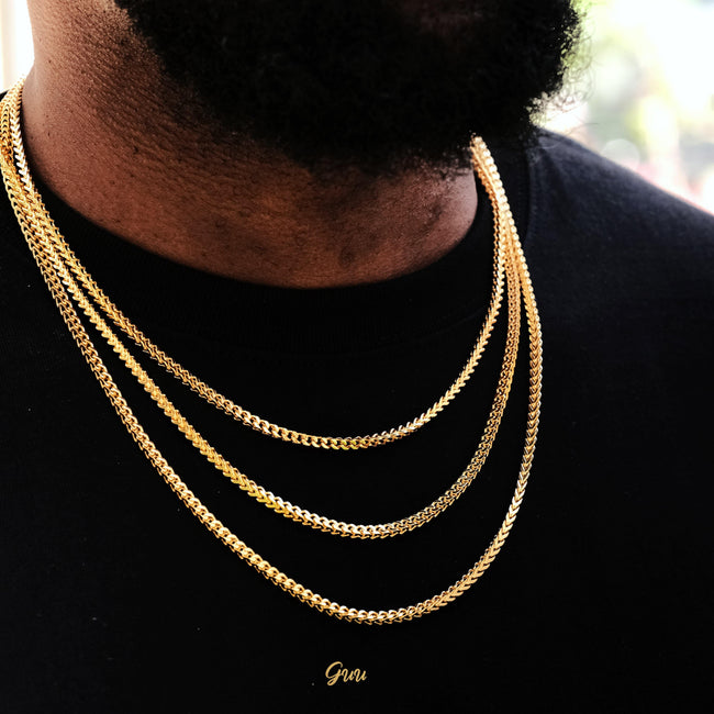 3mm Franco Link Chain Hover Image