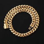 [Box Clasp]12mm Classic Miami Cuban