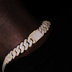 19mm Iced Prong Cuban Chain