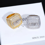 CUSTOM LETTER 3D ICED RING