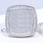 CUSTOM LETTER 3D ICED RING