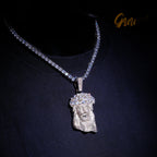 GUU Iced Giant Jesus Pendant