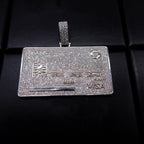 🔥New Credit Card Bank Card Iced Pendant