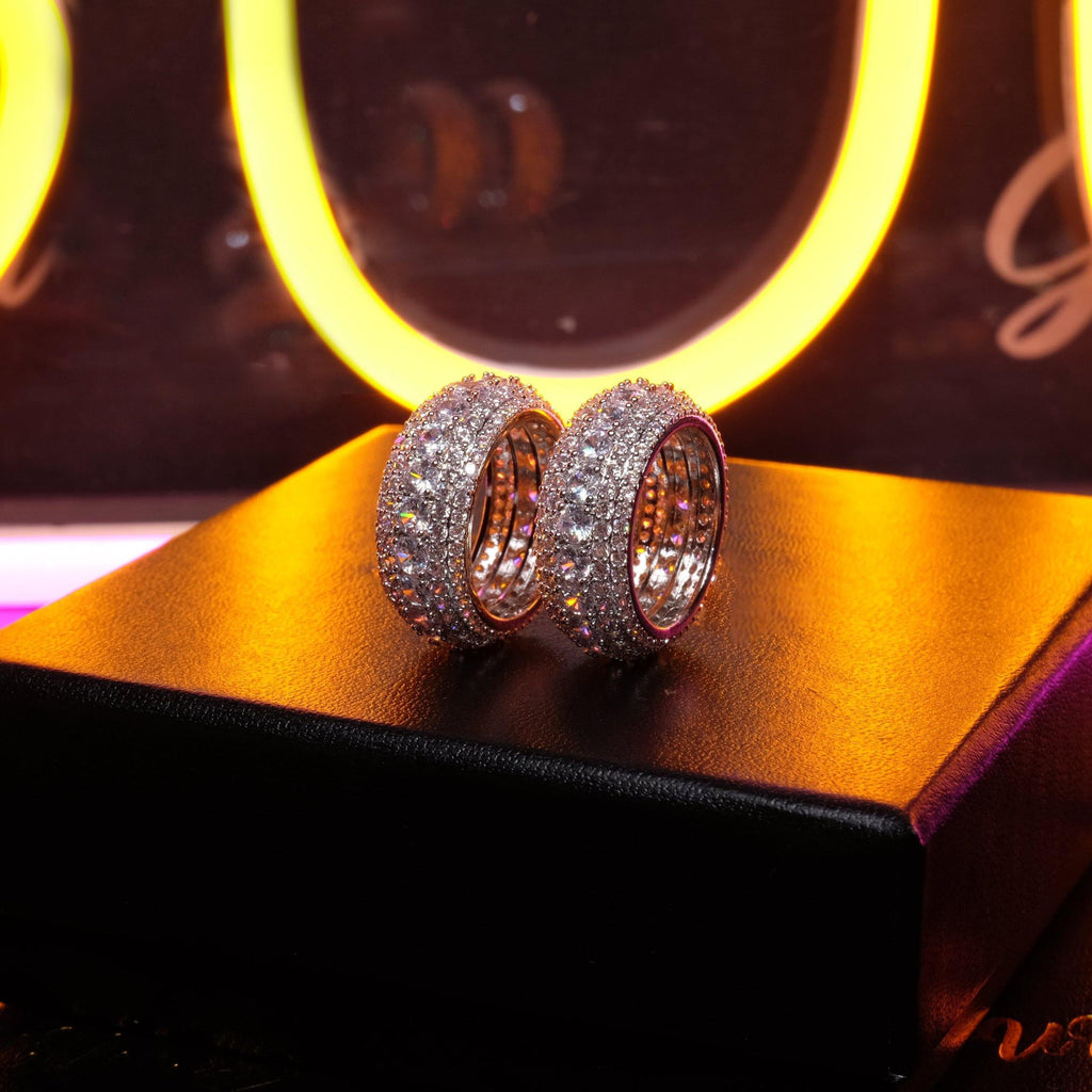 💎UPDATED 2020 Micro-inlay CZ Iced Ring