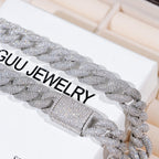 15mm 5-Row Iced Cuban Chain