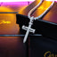 18K Gold-Plated AAA CZ Cross Pendant