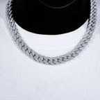 14mm 3-Row Bubble Iced Cuban Chain