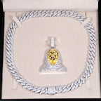 GUU Premium Iced Jesus Pendant