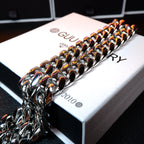 Miami Cuban Link Choker (18mm) in Yellow Gold-Plated
