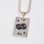 Poker King Iced Necklace