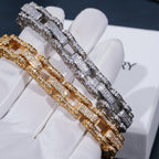 BIKE CHAIN LINK ICED HIP HOP BRACELET