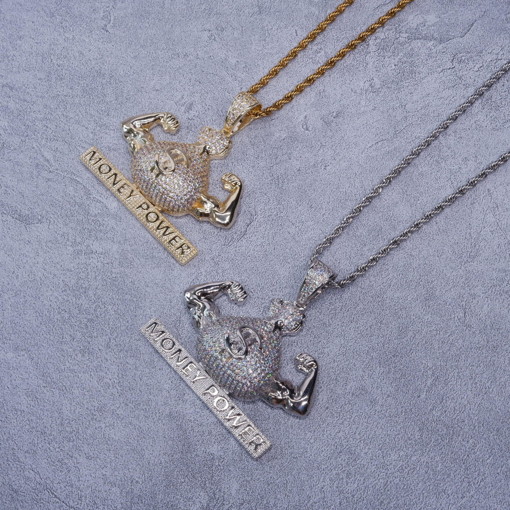 Iced MoneyPower Pendant