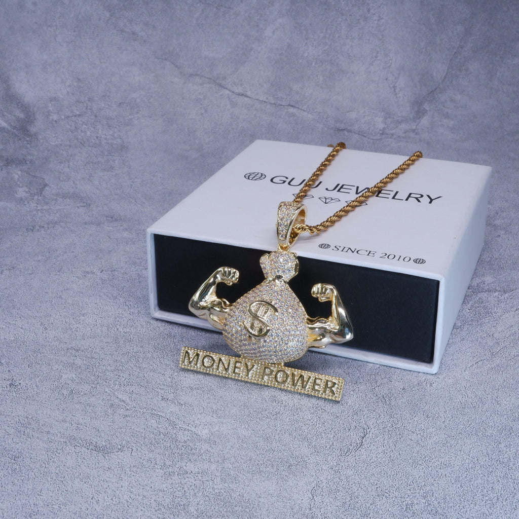 Iced MoneyPower Pendant