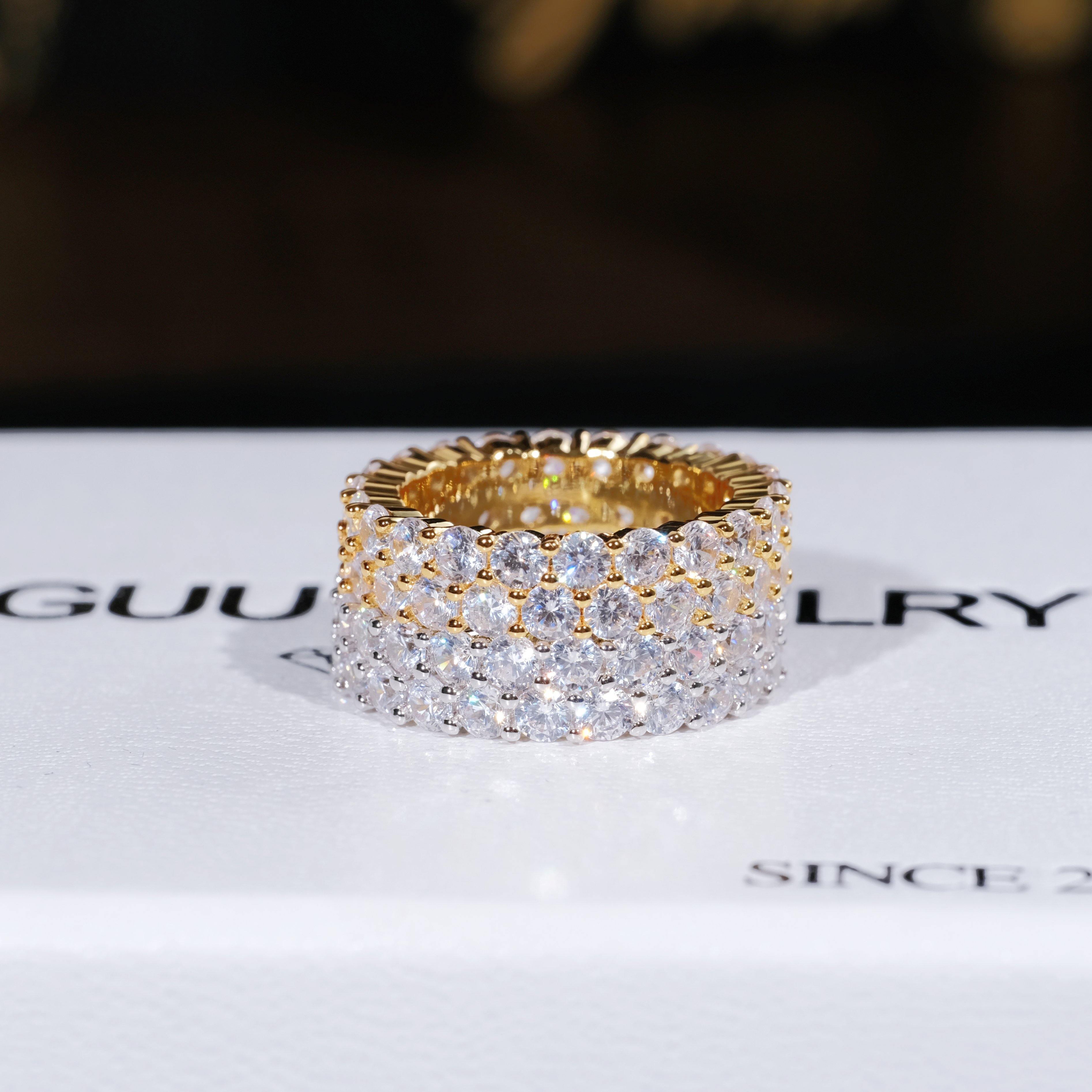 Double Row Eternity Ring