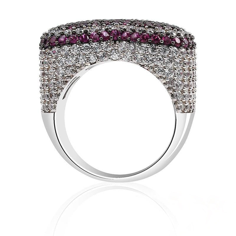 NEW ARRIVAL! 18K Gold-Plated AAA CZ Love Ring